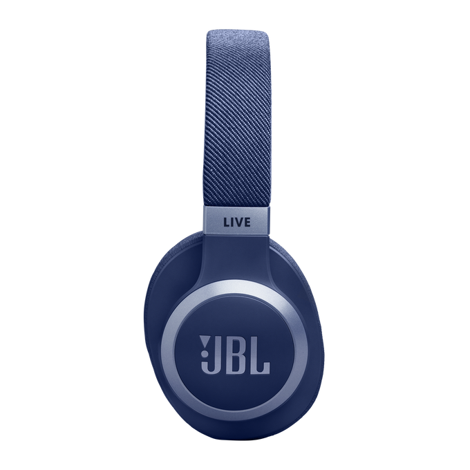 JBL Live 770NC - Blue - Wireless Over-Ear Headphones with True Adaptive Noise Cancelling - Right image number null